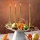 thumbnail image 5 of Velas roscadas de 10 pulgadas - Dorado, blanco, verde plata - Velas de cera de soja sin goteo en pack de 12 para bodas, fiestas y decoración del hogar, 5 of 8