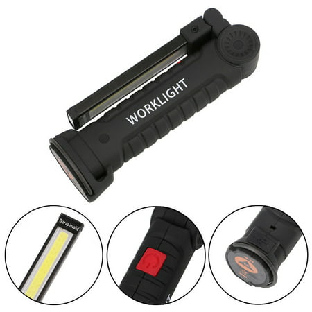 

KUNPENG Contemporary COB+LED Rechargeable Magnetic Torch Flexible Inspection Lamp Cordless Worklight