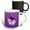 Multicolor, variant on 3drose, Mist and Purple Pansy Birthday, 11oz Two-tone Green Mug