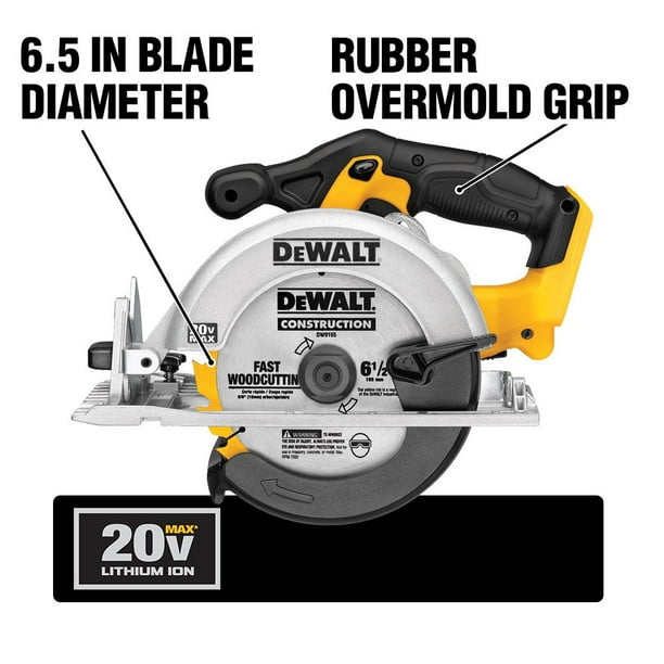 Dewalt 6.5 sales cordless circular saw