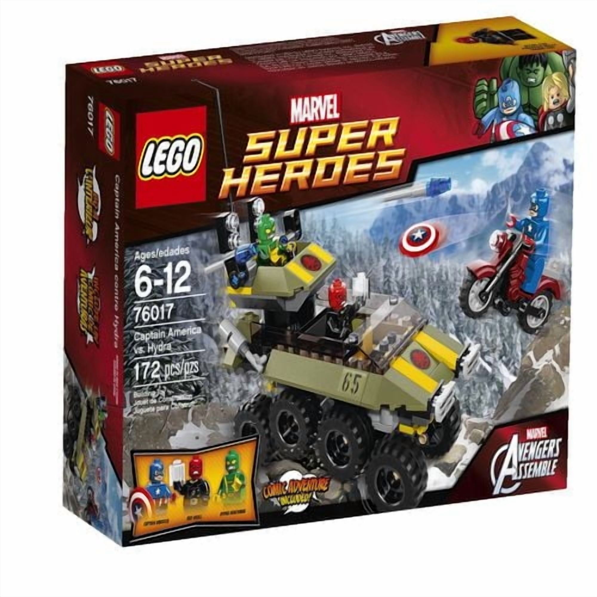 LEGO Super Heroes - Captain America contre Hydra (76017)