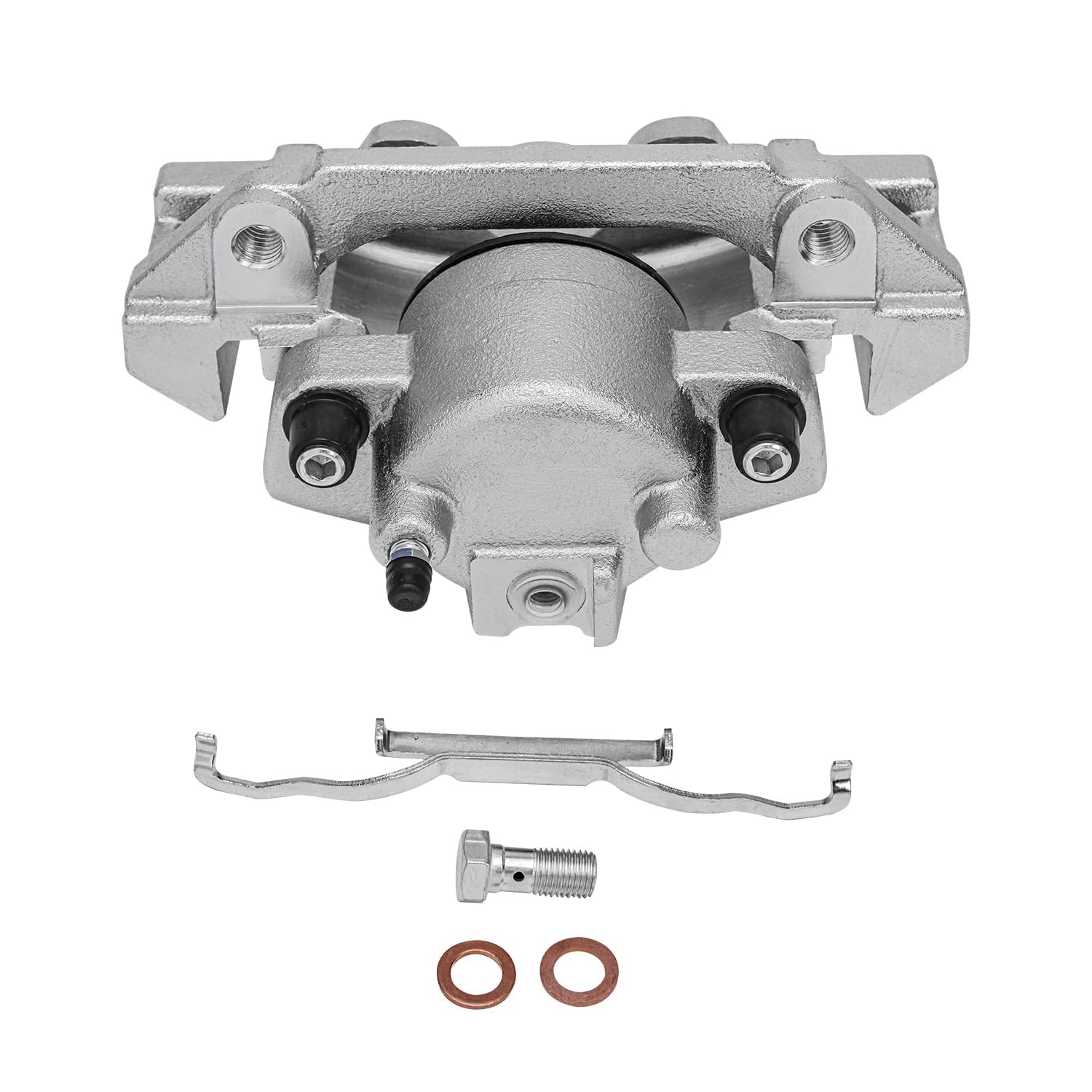 Detroit Axle - Front Right Brake Caliper for 2001-2007 Chrysler Town & Country Dodge Grand Caravan 2001-2003 2006-2007 Voyager, Disc Brake Caliper w/Bracket Replacement