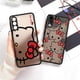 thumbnail image 2 of Funda para teléfono Samsung Galaxy S23, S22 Ultra, S20, S21 FE Plus, S10 Lite, S9, S8, funda transparente mate, Hello Kitty, lindo gato, 2 of 5