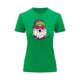 thumbnail image 2 of Playera Blusa Con Estampado De Santa Arbolito De Navidad Ropa Para Mujer Color Verde Talla Mediana Marca Emil SaEs, 2 of 4