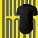 thumbnail image 4 of Pack De 3 Playeras Negro Intenso Moyo Doyo Corte Long T, 4 of 5