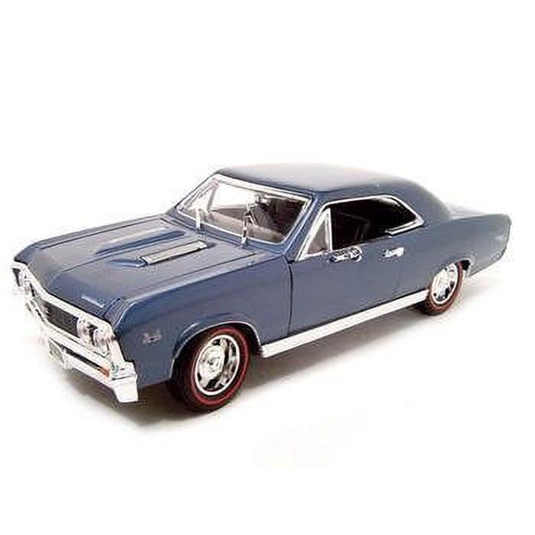 1967 CHEVROLET CHEVELLE SS 396 BLUE 1:18 DIECAST MODEL by Motormax