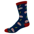 thumbnail image 7 of Women's Hold On Let Me Overthink This Socks Funny Sarcastic Anixeity Graphic Novelty Footwear, 7 of 7