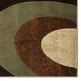 thumbnail image 4 of Home Dynamix Tribeca Slade Contemporary Abstract Area Rug, Brown/Green, 39"x55", 4 of 6