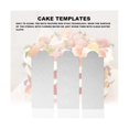 thumbnail image 4 of 12 plantillas para decorar tartas, plantillas para tartas, moldes de encaje hueco para decoración de tartas, como se muestra, como se muestra, 4 of 5