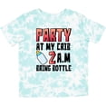 thumbnail image 3 of Inktastic Party at My Crib 2 A.m. Bring Bottle Baby Humor Boys or Girls Toddler T-Shirt, 3 of 5