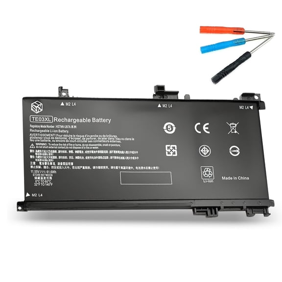 TE03XL 11.55V 61.6Wh Battery Compatible with HP PAVILION 15-BC000 OMEN 15-AX000 849910-850 849570-541 HSTNN-UB7A TPN-Q173