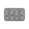 thumbnail image 5 of 2 Pack Pumpkin Chocolate Molds 8 Cavity 4 Different Shapes Pumpkin Silicone Molds for Aromatherapy Candles Chocolate Candy Gummy Soap Cake Cupcake Topper Decorations for Halloween Harvest Party Props, 5 of 5