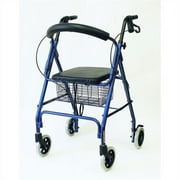 4 wheel Rollator-Blue