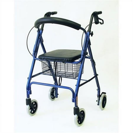 4 wheel Rollator-Blue