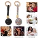 thumbnail image 5 of 2 uds llavero de bola de cristal brillante de moda bolso de coche bolso colgante llavero para mujeres niñas regalo, 5 of 5