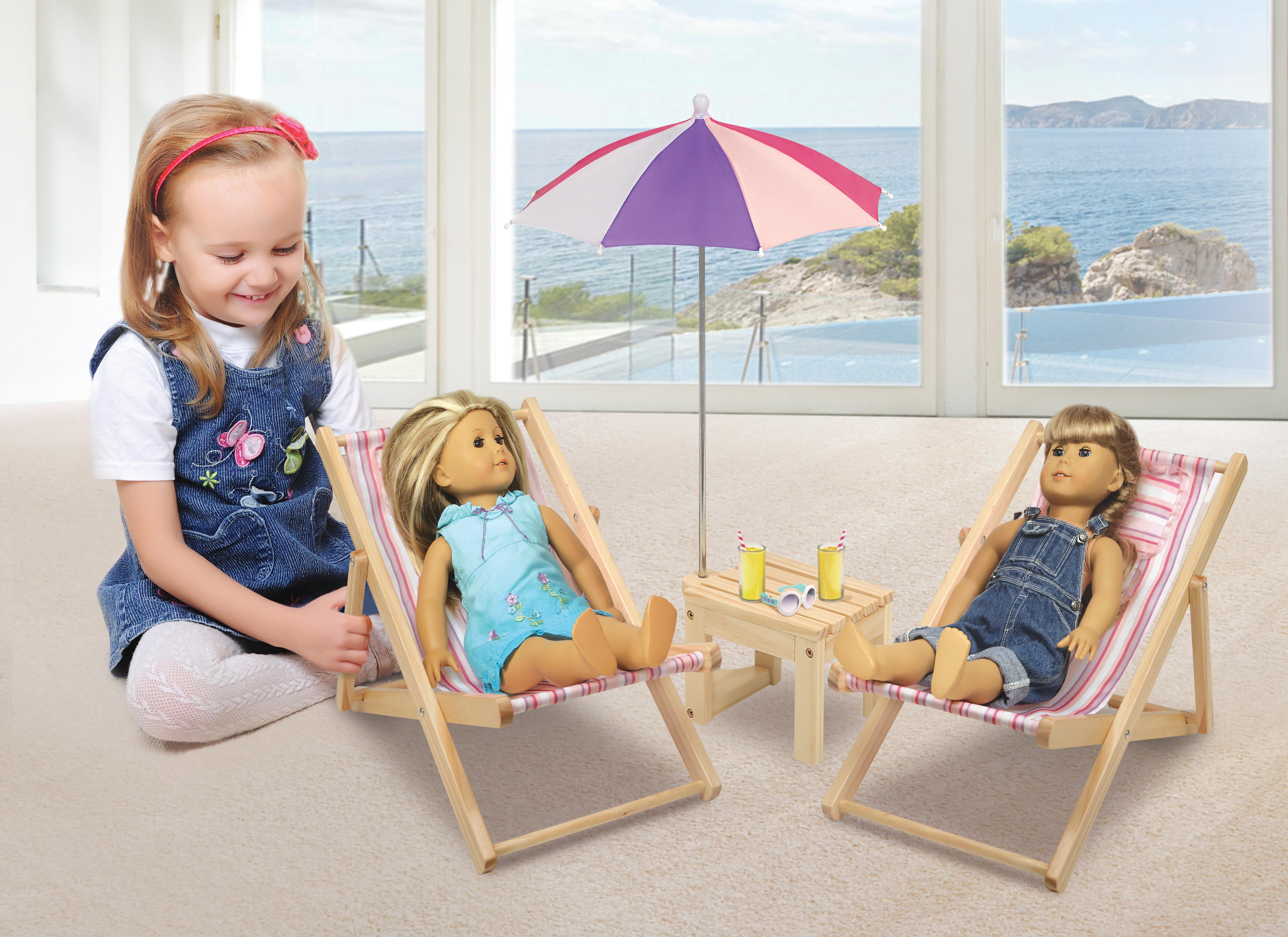american girl beach chair