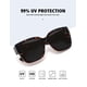 thumbnail image 2 of Gafas de Sol Polarizadas UV400 Marrón Para Usar Sobre Anteojos MEETSUN, 2 of 6