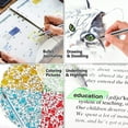 thumbnail image 4 of Gel Pen Refills, Shuttle Art 120 Colors (No Duplicates) Gel Pen Refills, 7 Color Types for Adults Coloring Books Drawing Doodling Crafts Scrapbooking Journaling, 4 of 7