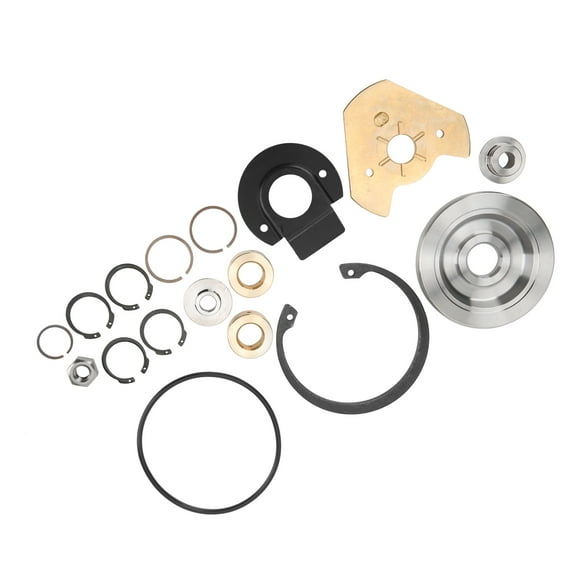 Turbocharger Rebuild, Reliable Rebuild Kit Simple Installation Durable for HX50 HX50W HX52 HX52W HX55 HX55W