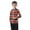 Red, variant on Eltusu Boys Plaid Shirts, Breathable Casual Lapel Collar Comfy Button-Down Shirts Blue Size 8 T