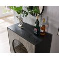thumbnail image 2 of Gramercy Way Jill Zarin Wine Server Cabinet Black, 2 of 5