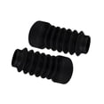 thumbnail image 4 of 1 Pair/2 Pcs Universal Motorcycle Bike Rubber Front Fork Boots Shock  Cover Set - Black, 4 of 8