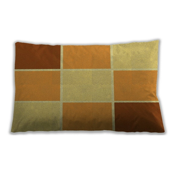 Ahgly Company Outdoor Rectangular Contemporary Lumbar Throw Pillow, 13 inch by 19 inch