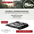 thumbnail image 6 of Yakima OffGrid Large Premium Cargo Basket Rack with Quick Release Mounting, 6 of 10