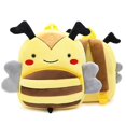 thumbnail image 1 of Kids Cute Animals Pattern Plush Backpack Boys Girls Kindergarten Rucksack Travel School Bags Y, 1 of 1
