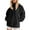 Black, variant on Women's Rain Jackets Running Lightweight Waterproof Windbreaker Fall Hiking Travel Cycling Windbreaker with Hood