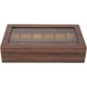 thumbnail image 4 of Caja Organizadora para Relojes de Grano de Madera, Caja de Almacenamiento de Lujo con 12 Compartimentos con Interior de Cuero PU Resistente a los Arañazos, 4 of 4