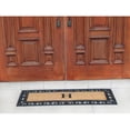 thumbnail image 3 of A1 Home Collections RC2004H DOORMAT A1HC Natural Coir Monogrammed Mat for Front Door, H, Myla 18 X 48, 3 of 5