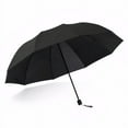 thumbnail image 2 of 130CM Oversized Folding Windproof Waterproof Large Sun Rain Umbrella Travel Family Use, 2 of 6