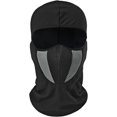 thumbnail image 1 of ZHAOCHENG Mascarilla, malla transpirable gris, versátil, a prueba de viento, motocicleta, ciclismo, pasamontañas táctico, polaina para el cuello, cascos adecuados para adultos, mujeres y hombres, tama, 1 of 5