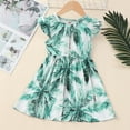 thumbnail image 4 of Esaierr Girls Print Dresses for Kids Toddler,Newborn Princess Dress Baby Summer Dress Ruffle Sleeve Dress Comfortable Cute Casual A-line Dress for 18M-6Y, 4 of 8