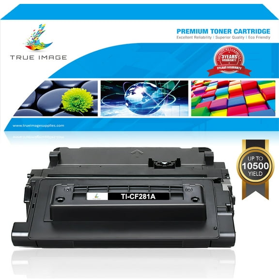 True Image Compatible Toner Cartridge for HP CF281A CF281X LaserJet Enterprise MFP M630h M630dn M630f M630z Black 1-Pack