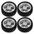 thumbnail image 4 of Shisuyan 4pcs Toy Racing Car Wheel Toy Car Wheel Rc Car Accessories Children Cognitive Models, 4 of 9