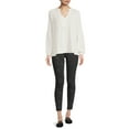 thumbnail image 5 of Time and Tru Women's High Rise Jeggings, Sizes XS-XXL, 5 of 5