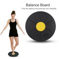thumbnail image 2 of FloreceBien Amarillo Wobble Balance Board Estabilidad Disco Yoga Entrenamiento Fitness Ejercicio Pedal de Equilibrio, 2 of 8