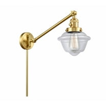 Innovations Lighting - Oxford - 1 Light Swing Arm Wall Sconce In Traditional