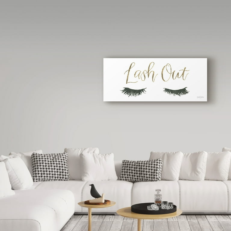 Lash out pillow top