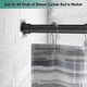 thumbnail image 4 of Adhesive Shower Curtain Rod Tension Holder,no Drilling ,2 Pack, 4 of 5