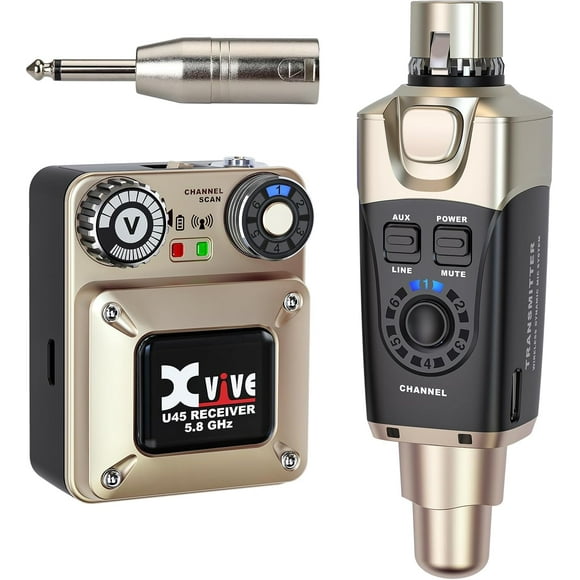 Sistema inalámbrico de monitorización intraural Xvive U45 5.8GHz IEM