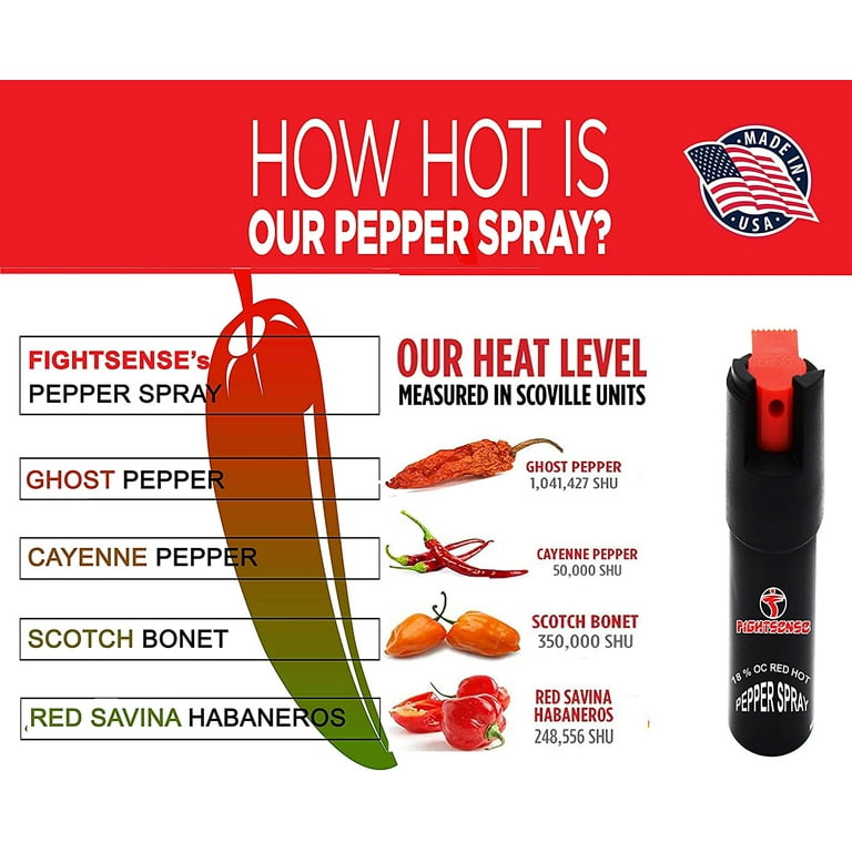 Wholesale Lot Pepper Spray Maximum Strength 1/2 oz Compact Size 