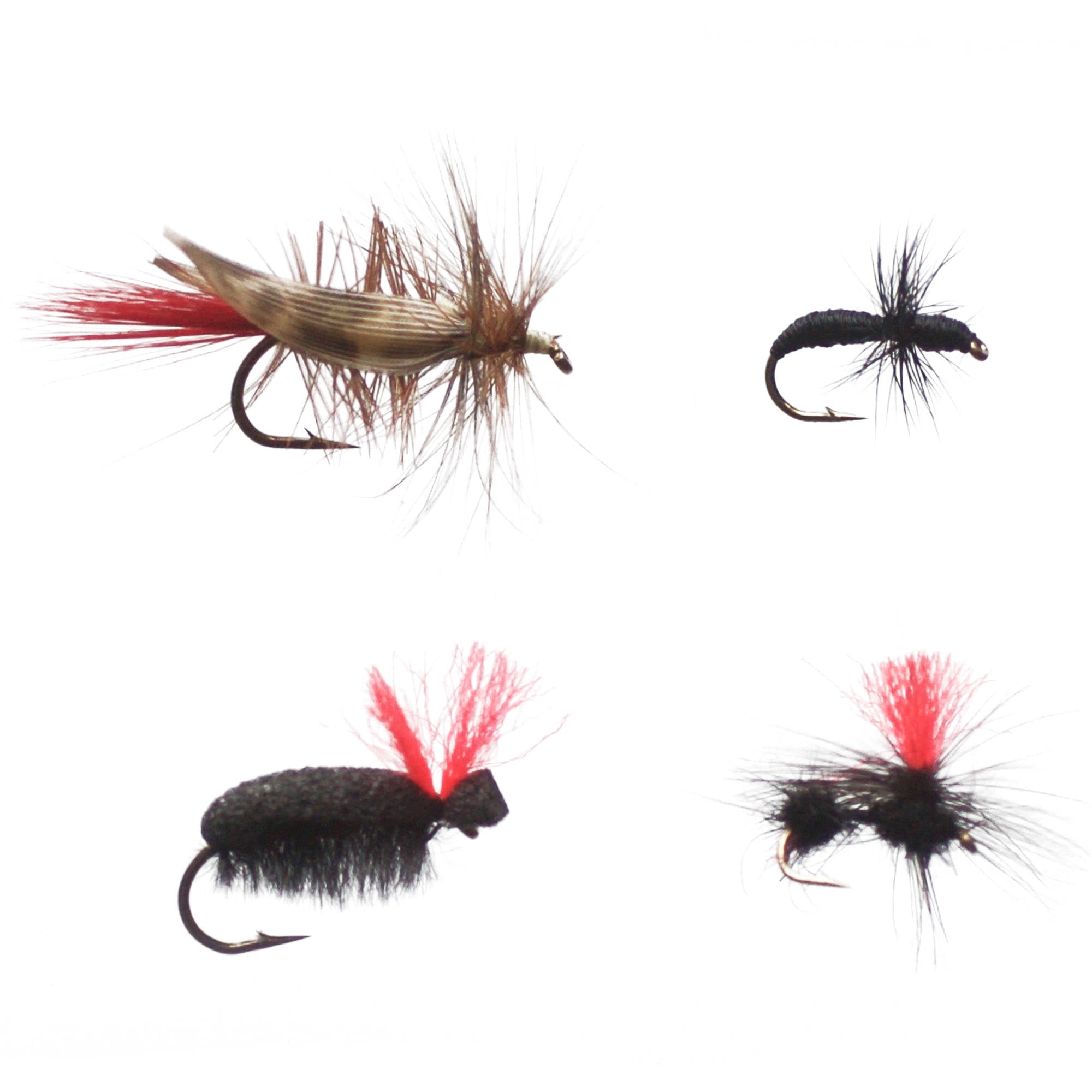 Cortland Line Co. Terrestrial Dry Fly Assortment, 4 Count - Walmart.com ...