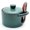 Green 8oz, variant on Ceramic Salt Cellar With Lid & Spoon,Salt Container For Countertop,Sugar Bowl,Spice Jar