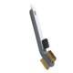 thumbnail image 1 of Cateissary Estufa Cepillo de limpieza Ventilador Alambre de metal Fregadero Pulido Mango Gancho Lavabo doméstico Fregado manual Suciedad Cocina y Comedor Gris, 1 of 6