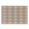 thumbnail image 1 of Abstract Cutting Board, Overlapped Circles Pattern with Dashed Lines Digital Image Print, Decorative Tempered Glass Cutting and Serving Board, Small Size, Pale Sepia White, by Ambesonne, 1 of 1