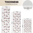 thumbnail image 4 of White Cow Strawberry Heart Pattern Kitchen Rugs Sets Of 3,Kitchen Runner Rugs Non Skid Washable,Decorative Kitchen Floor Mats for Kitchen,Sink,Laundry,17"x30"+ 17"x47" + 17"x59", 4 of 6