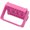 Pink, variant on UDIYO 16 Holes Nail Polishing Drill Bit Holder Sanding Head Display Stand Storage Rack